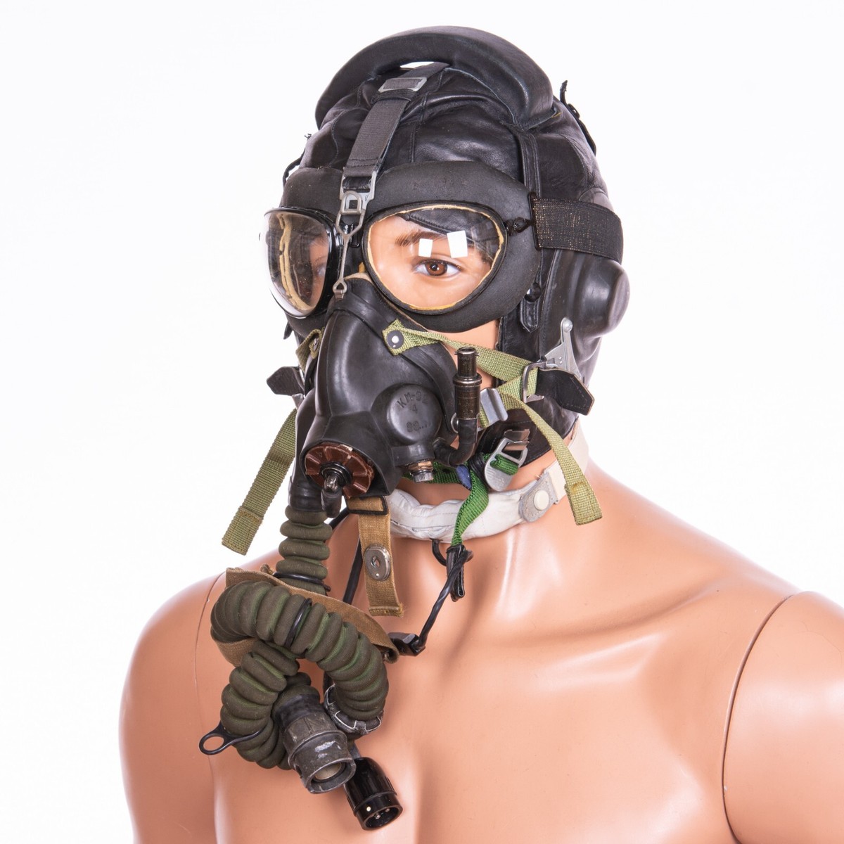 Vintage fighter pilot helmet Size 56 Soviet USSR air force mig | eBay