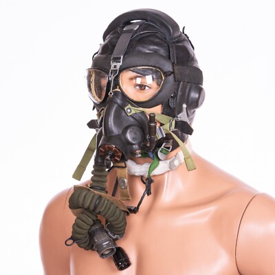 Vintage fighter pilot helmet Size 56 Soviet USSR air force mig | eBay