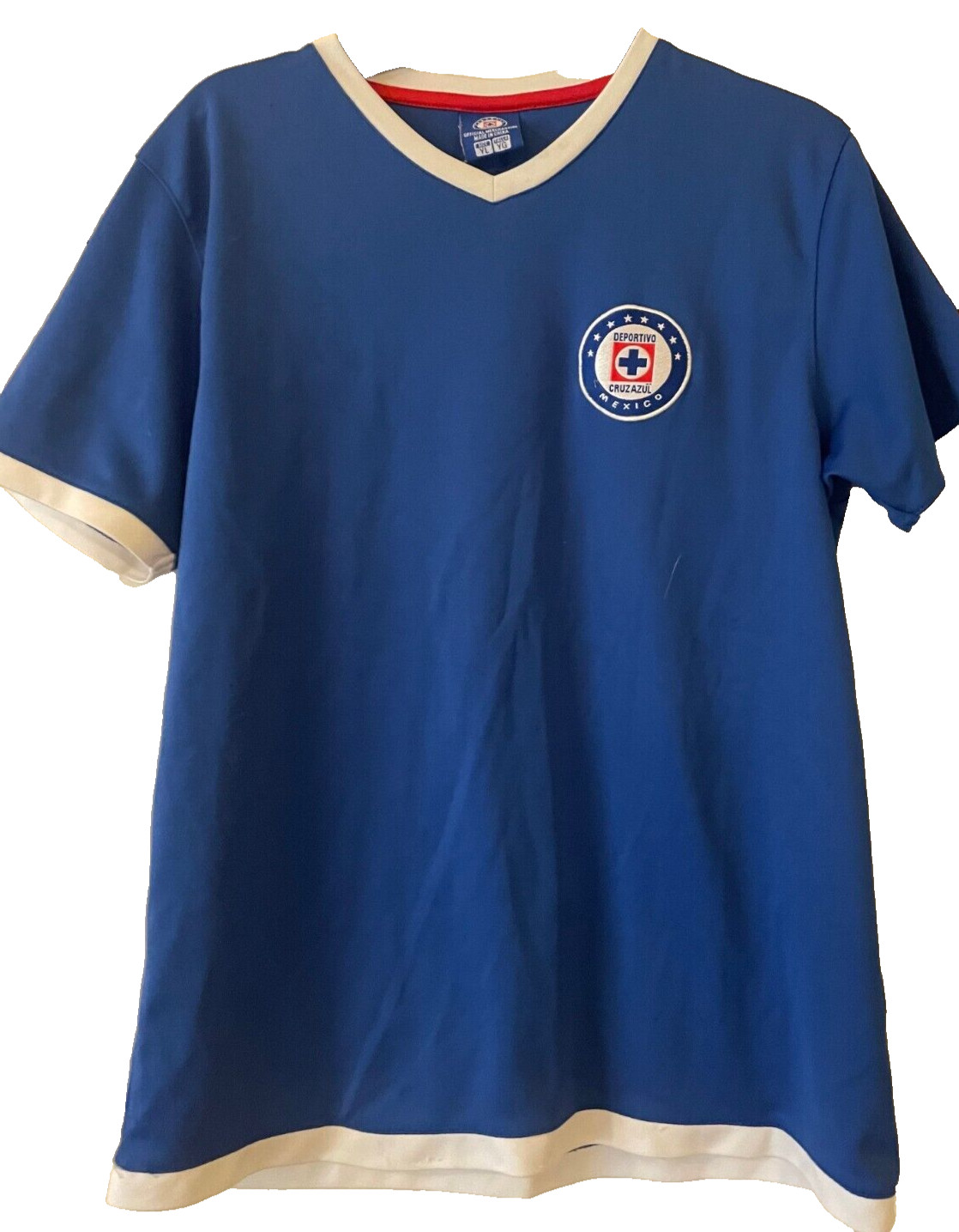 Soccer Futbol Deportivo Cruz Azul Jersey Kids Ninos Blue White Mexico