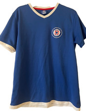 Soccer Futbol Deportivo Cruz Azul Jersey Kids Ninos Blue White Mexico