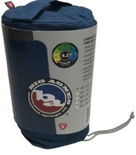 NEW Big Agnes Boundary Deluxe Insulated Sleeping Pad Blue Size Long 20” X 78”
