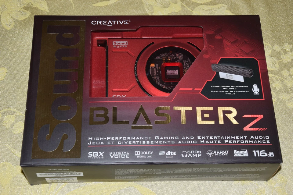 Creative Sound Blaster Z PCIe Gaming Audio Card w High Performance Headphone Amp - Image 3 of 4