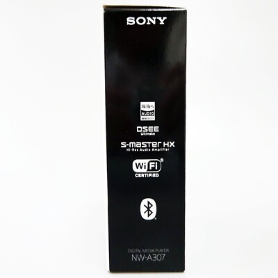 Sony WALKMAN 64GB Hi-Res A300 Series NW-A307 Audio Player Blue