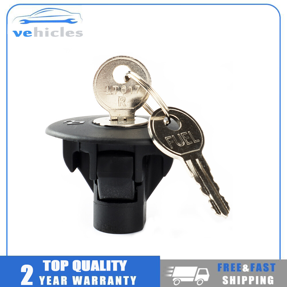 1x Locking Gas Fuel Tank Plug Cover Cap For FORD with 2 Keys 8U5Z9C268B New