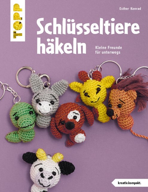 Thumbnail - Schlüsseltiere Häkeln (kreativ.kompakt.) Esther Konrad