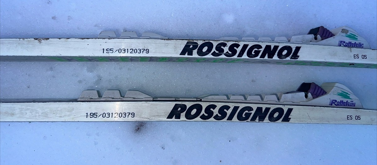 Rossignol 195 cm XC Skis Rottefella Touring Bindings LTS 49