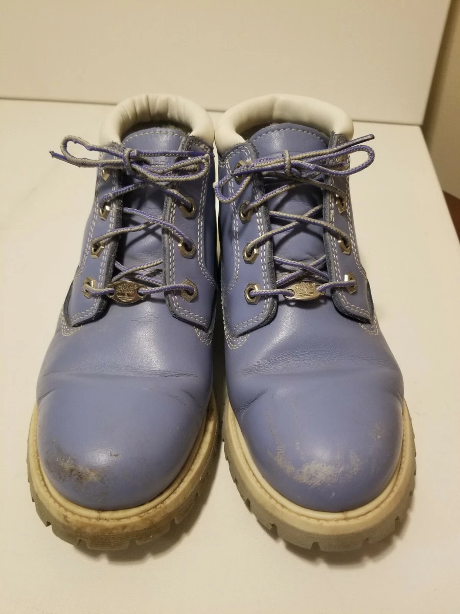 Timberland BOOTS LEATHER Nellie Cornflower Blue 27359 Ankle Boots