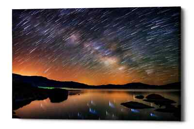 Epic Graffiti ''Comet Storm'' by Darren White, Giclee Canvas Wall Art