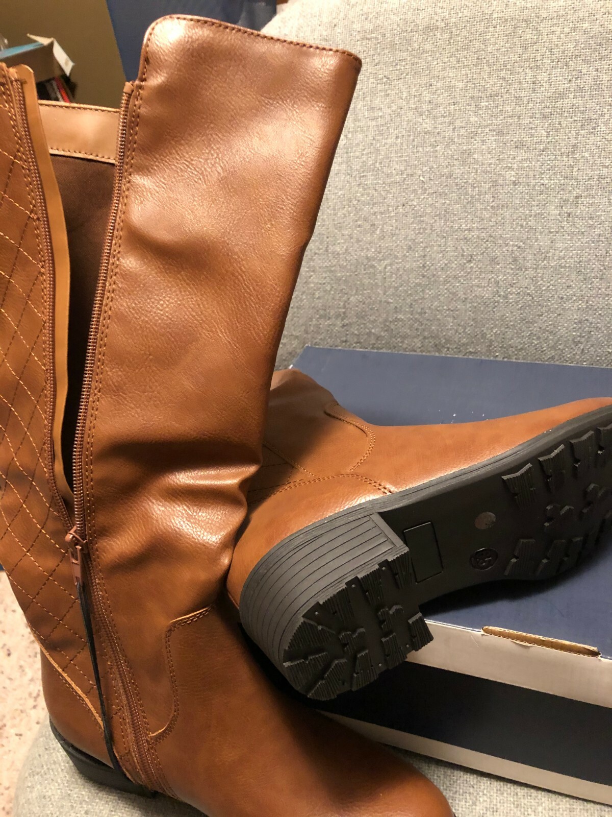 BAY DULUTH COGNAC WOMEN'S BOOTS BROWN 