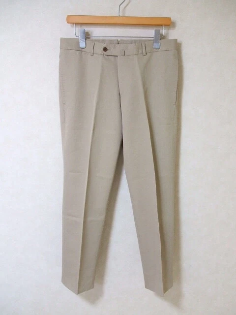 TOMORROWLAND LARUSMIANI MILANO Center Press Pants beige mens Used 1-1104G△