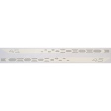 Originale VW Golf 8 GTI Clubsport Edition 45 pellicola decorativa set inferiore nero/rosso OEM