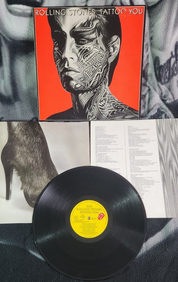 ROLLING STONES TATTOO YOU (EX) 1981 LP Vinyl Record RARE East