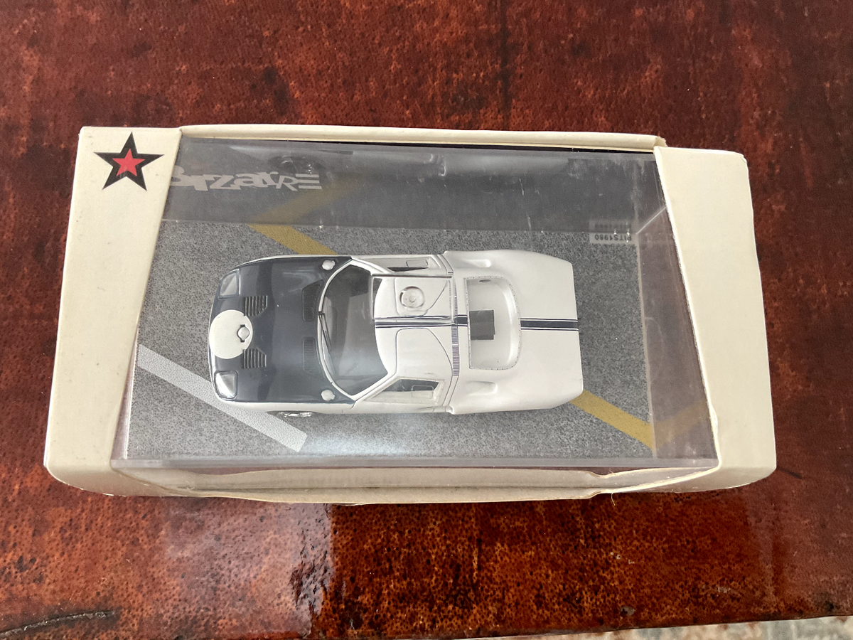 starter FORD GT MK4 1/43 レジンキット Ford GT40 MK1 prototipe presentation Bizarre 1/43 BZ 268 as new