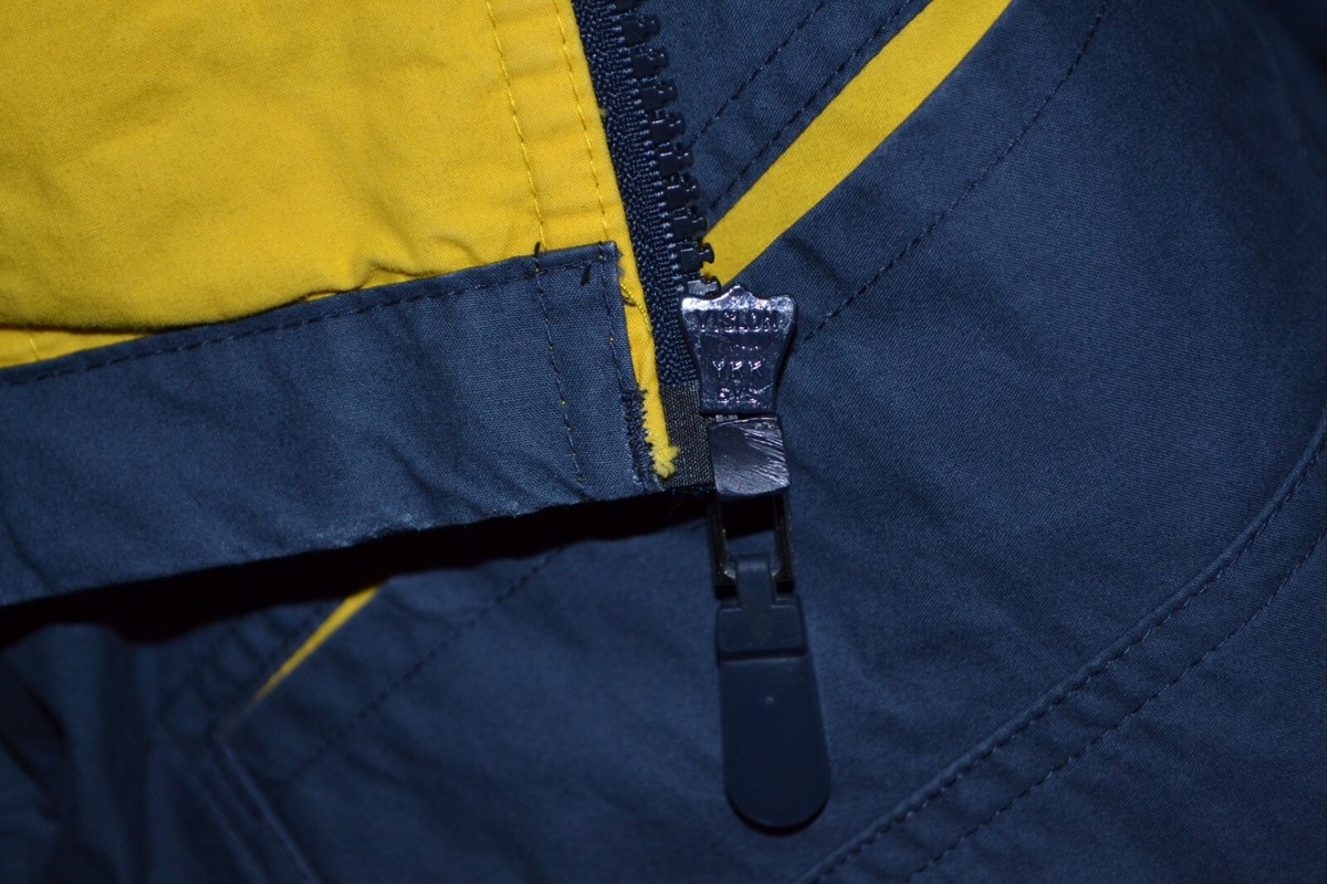 Paul & Shark M size Vintage Yachting Jacket Blue Yellow Bretagne