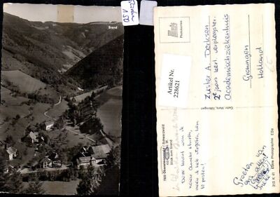 228621,Obersimonswald im Schwarzwald b. Simonswald Blick zum Brend