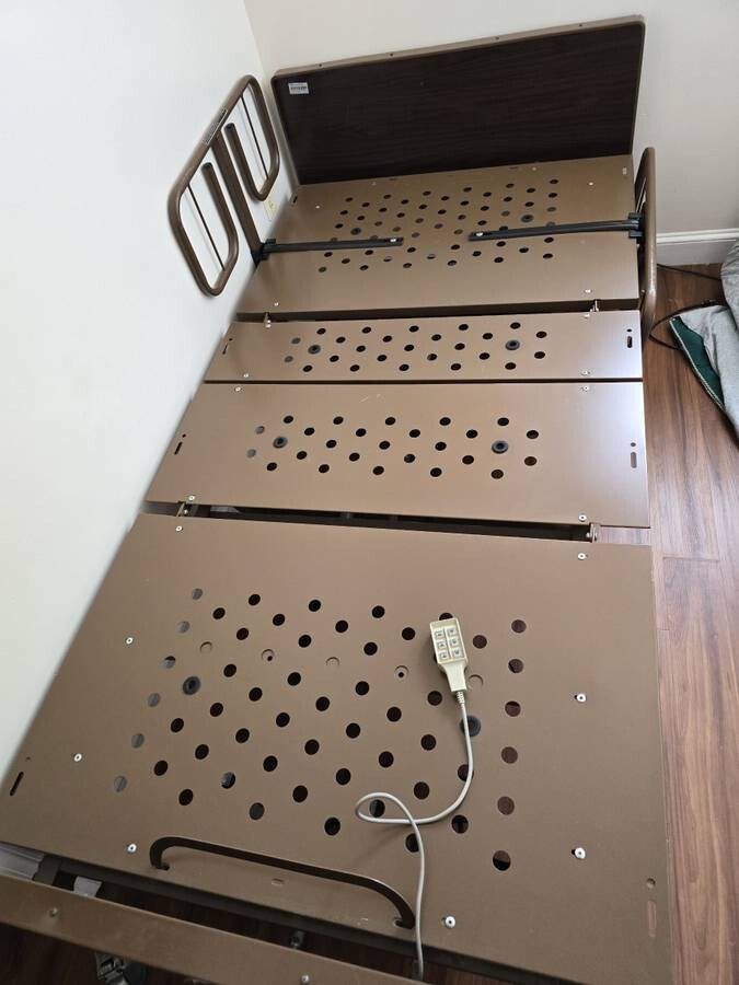 Drive Medical Heavy Duty Bariatric Hospital Bed Brown Twin XL eBay