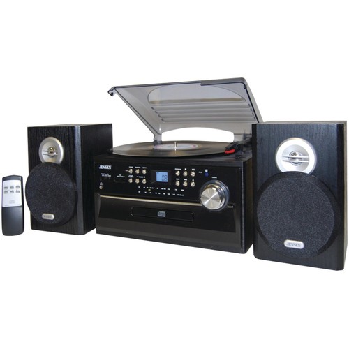 NEW Jensen AMFM Radio 3Speed TurntableCDCassetteRecord Player Stereo Vinyl NEW Jensen AMFM Radio 3Speed TurntableCDCassetteRecord Player Stereo Vinyl