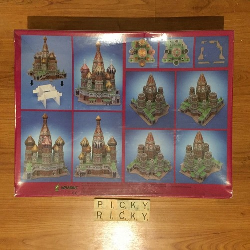 Puzz-3D St-Basil's Cathedral 708 Pieces 3 Dimensional Jigsaw Puzzle - New/Sealed - Picture 2 of 3