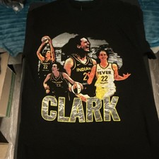 Headgear Classics Indiana Fever Clark WNBA Basketball Medium Black Shirt