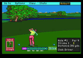 Pga Tour Golf - Sega Genesis Game