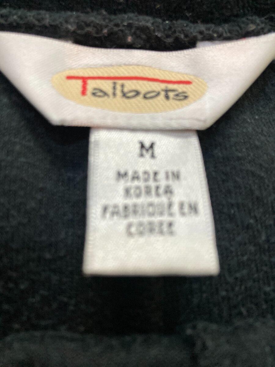 Talbots Woman's Size Medium Solid Black Velvet Pu… - image 2