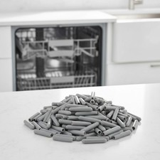 Dishwasher Rack Tine Caps PVC 100pcs Rust Protection Anti-Slip Tips