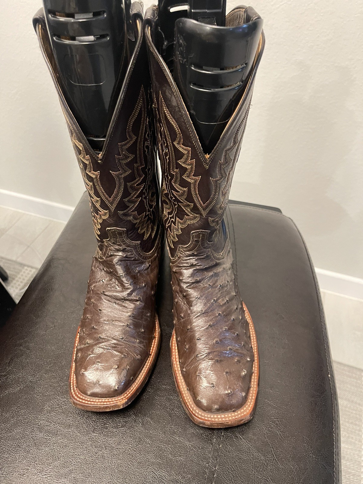 Rare Lucchese Custom Handmade Cowboy Boots US 9 D image 4