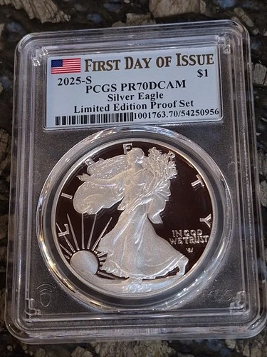 2025-S $1 American Silver Eagle Limited Edition Proof Set PR70DCAM FDOI PCGS
