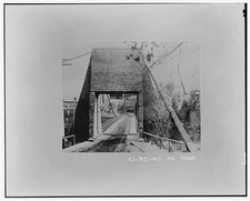 Gault Bridge,Spanning Deer Creek at South Pine Street,Nevada City,California,12