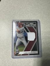 2023 PANINI Elite Extra Edition Luke Keaschall Future Threads Rookie Jersey RC