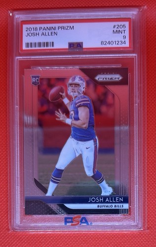2018 Prizm Josh Allen RC PSA 9 MINT