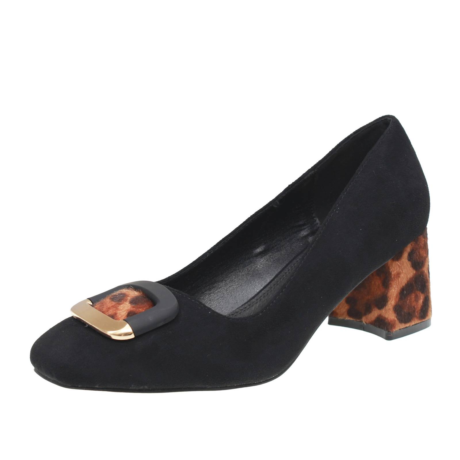 - Stoff mit mittlerem Absatz schwarz - Gre 39 245 11090₽