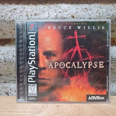 Apocalypse (Sony PlayStation 1 PS1) CIB Complete In Box - Starring Bruce Willis