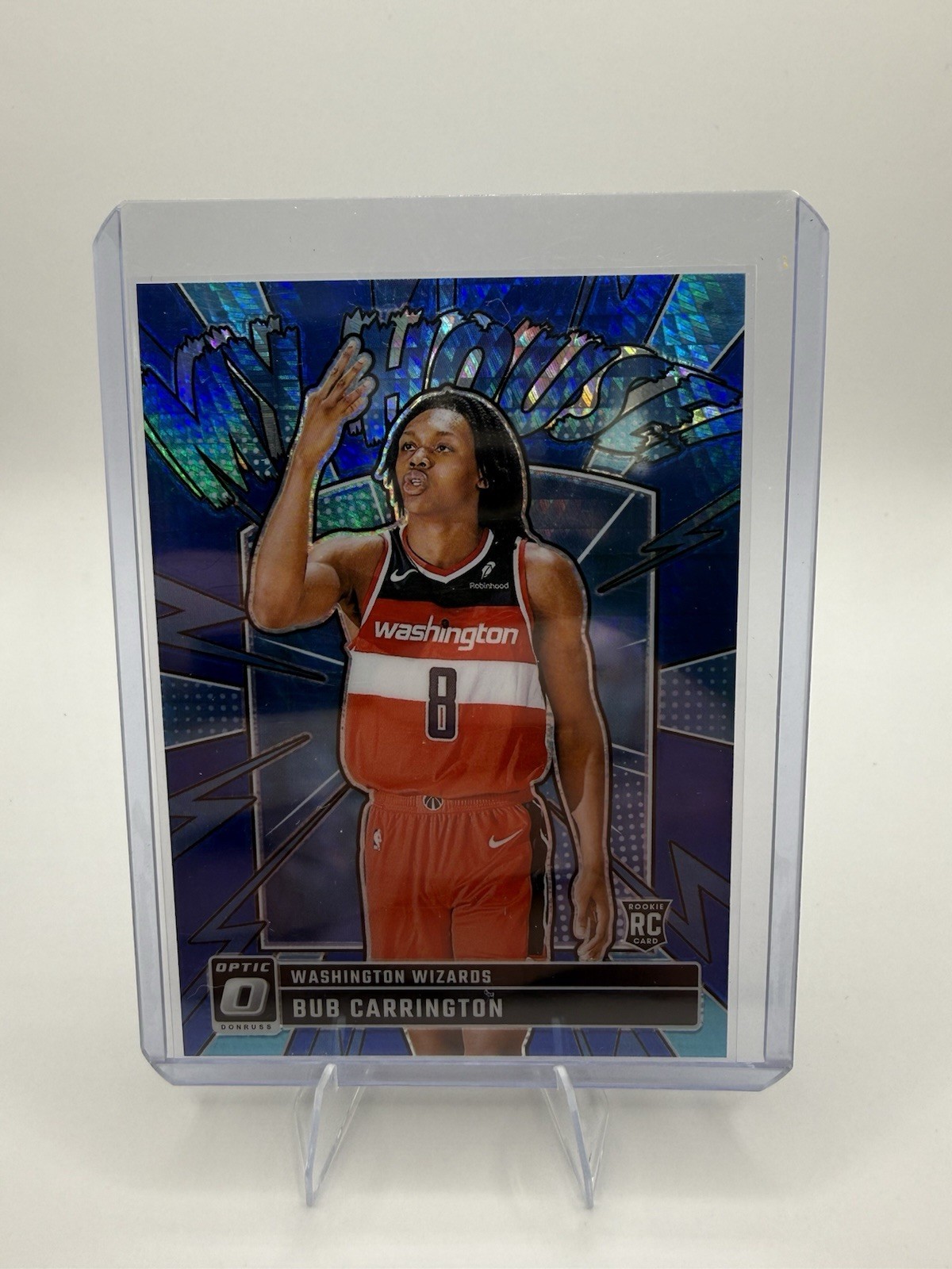 2024-25 Panini Donruss Optic - My House Bub Carrington #8 /175 (RC)