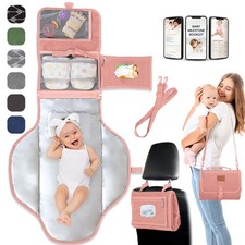 Portable Changing Pad for Baby   Soft, Comfortable Portable Diaper Changing P...