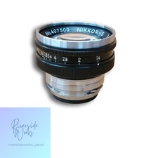 NIKON NIKKOR-S 5CM F1.4 Black Lens