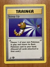 Pokemon Card 1st Edition Scoop Up 78/102 Base Shadowless Rare Trainer WOTC MP on eBay