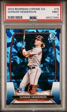 2023 Bowman Chrome Sapphire Edition - Gunnar Henderson #10 (RC)