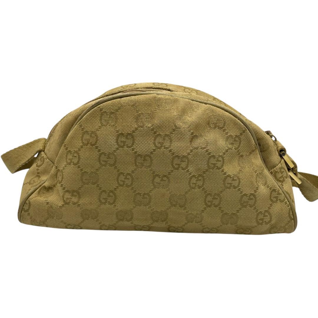 Vintage Gucci GG Canvas Crossbody Bag 8.5 Inch Shoulder Bag