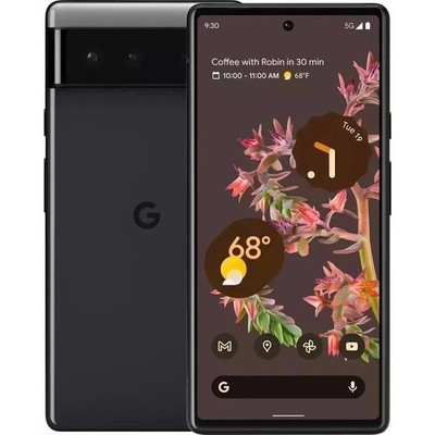 Google Pixel 6 - 128 GB - Stormy Black (Unlocked) NEW OTHER