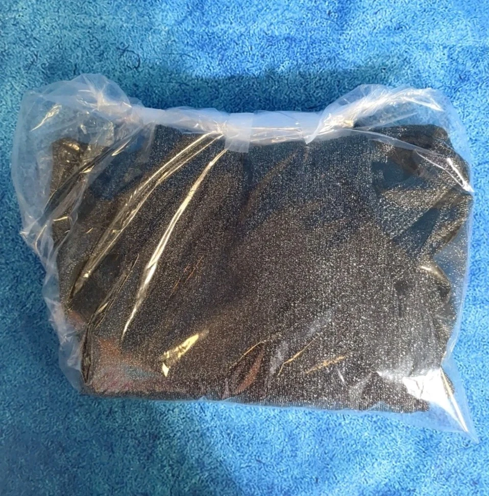 Michael Kors Mini Abito Donna Metallizzato Manica Lunga US Taglia XL