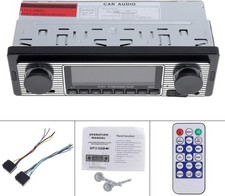  1 Radio de Carro para Auto USB SD AUX Bluetooth FM Mp3 Player Receptor de Audio