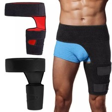 Hip Brace Compression Groin Support for Sciatica Pain Relief Recovery Men Women