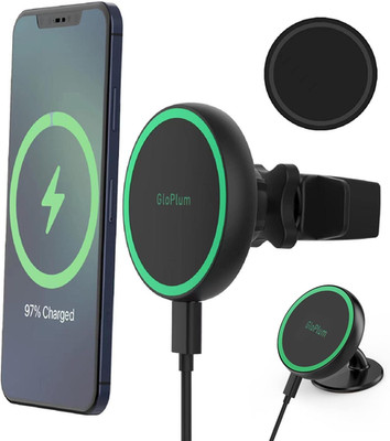 Magnetic Wireless Car Charger Mount Compatible with Magsafe Iphone 15/ Iphone 14
