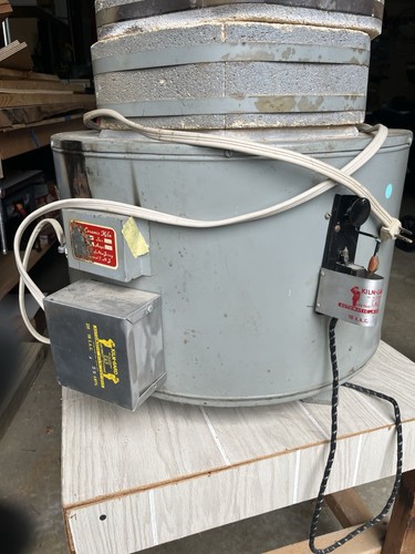 KILN-GARD Electric Top-Loading Ceramic Kiln with Control Box