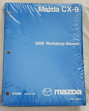 Mazda CX-9 2009 Workshop Manual – OEM Service Manual Sealed