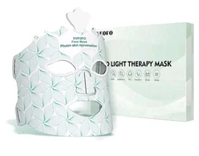 Red Light Therapy Mask for Face, 7 Colors LED Face Mask Light Therapy Green