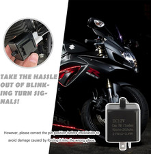 2PCS 12V LED Flasher Relay 2 Pin,Adjustable Turn Signal Relay for Repairing M...