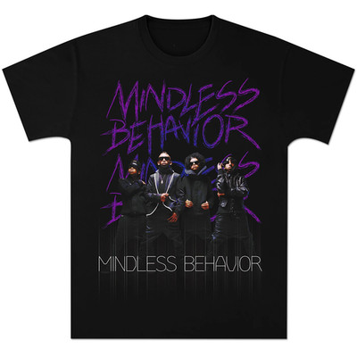 Mindless Behavior mEN bAND bLACK  Shirt Unisex S-5XL Mindless Behavior 1P1153
