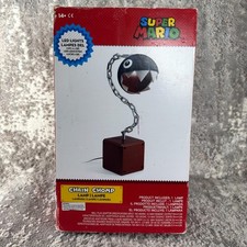Rare Super Mario Brothers Bros Chain Chomp Lamp Light Game Room Collectible